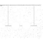 Lampa wisząca LED ze szkła borokrzemowego Kalsdonk