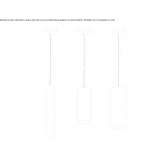 Metalowa lampa wisząca LED Taray