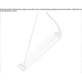 Brass LED wall lamp Blumberg