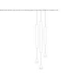 Glass pendant lamp Streator