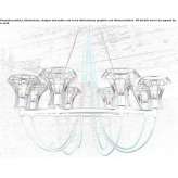 Iron chandelier Dooms