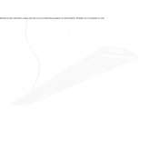 Aluminiowa lampa wisząca LED Unieux