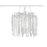 Handmade bronze hanging lamp Bendale