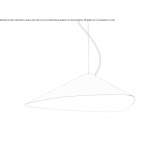 Steel LED hanging lamp Bangor