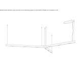 Aluminum LED hanging lamp Marlton