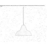 Iron pendant lamp Scerne