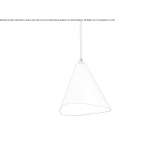 Steel LED hanging lamp Bangor