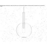 Brass pendant lamp Jackpot