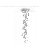 LED hanging lamp handmade of bronze Iquitos