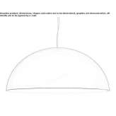 Lampa wisząca z funkcją ściemniania Angatuba