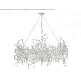 Halogen bronze pendant lamp Chace
