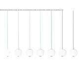 Lampa wisząca LED w kolorze dębu Cognin