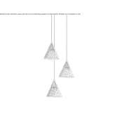 LED hanging lamp made of PMMA Chanac