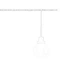 Regulowana szklana lampa wisząca LED Toca
