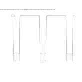 Aluminum hanging lamp Torello