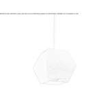 Handmade hanging lamp made of ash Hukvaldy
