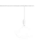Żelazna lampa wisząca LED Hervas