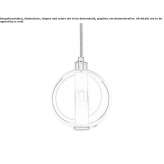 Lampa wisząca ze szkła dmuchanego bezpośredniego światła Hehalom