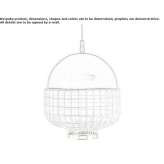 Metal LED hanging lamp Bruceton