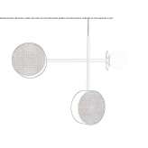 Metalowa lampa wisząca LED Ronca