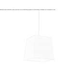 Handmade hanging lamp made of ash Hukvaldy