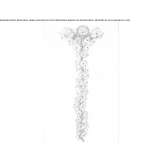 LED hanging lamp handmade of bronze Semeac