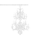 Handmade metal chandelier Fairton