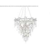 Handmade bronze hanging lamp Mosheim