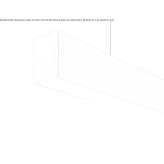 Aluminiowa lampa wisząca LED Vrchlabi