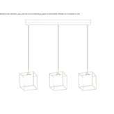 Pendant lamp Detmold