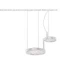 Lampa wisząca LED wykonana ręcznie z brązu Chupaca