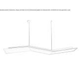 Lampa wisząca LED Baydur® z możliwością ściemniania Cesate