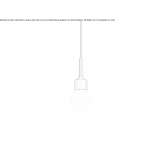 Regulowana szklana lampa wisząca LED Toca