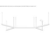 Aluminum LED hanging lamp Marlton