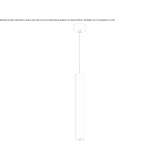 Aluminiowa lampa wisząca LED Geeste