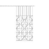 LED chandelier Sincik