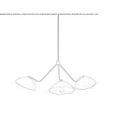 Ręcznie robiona lampa wisząca Bultei