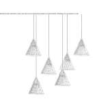 LED hanging lamp made of PMMA Chanac