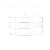 Metalowa lampa wisząca LED Cabot