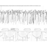 Ręcznie robiona lampa wisząca z brązu Bendale