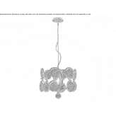 Handmade bronze hanging lamp Wetteren