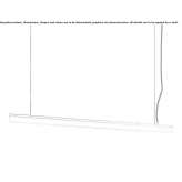 LED hanging lamp made of methacrylate Cronulla