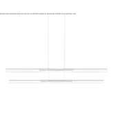 LED hanging lamp handmade of frosted glass Daesti