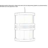 Metalowa lampa wisząca LED Cabot