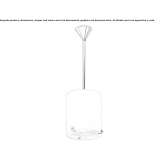 Glass pendant lamp Gorazdze