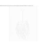 Pendant lamp made of blown glass Lidzbark