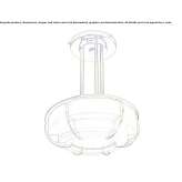 Glass pendant lamp Monclova