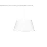 Fabric hanging lamp Brno