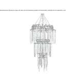 Handmade bronze hanging lamp Bendale