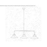 Brass pendant lamp Dale